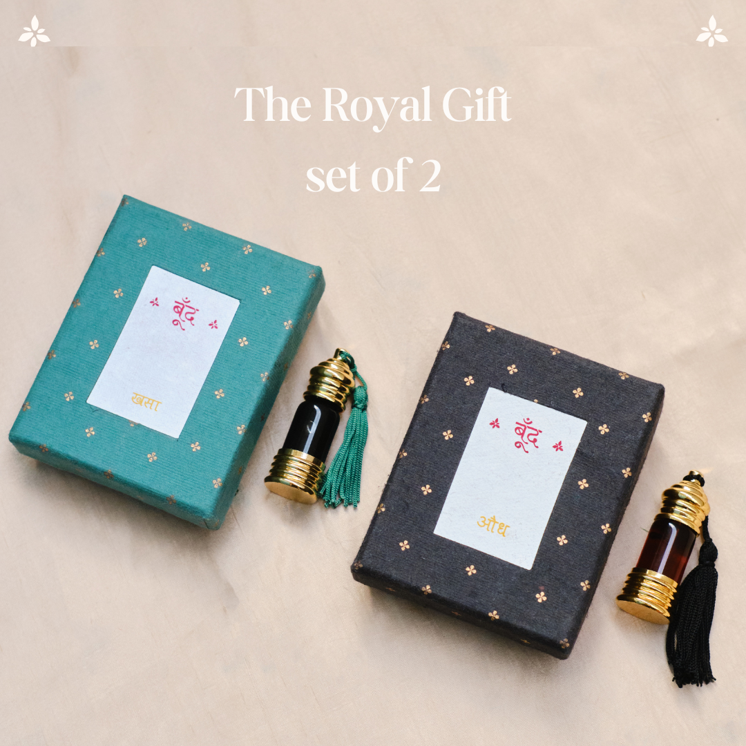 Boond Fragrances Royal Natural Perfume Oils Gift Set of 2