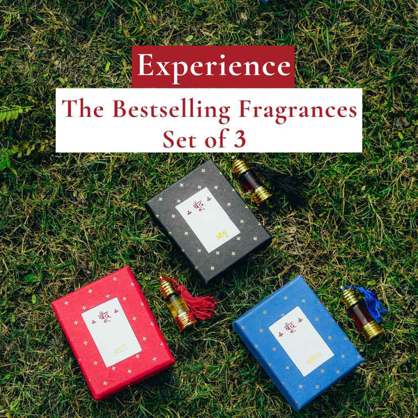 Boond Fragrances Bestselling Natural Perfume Oils Set of 3