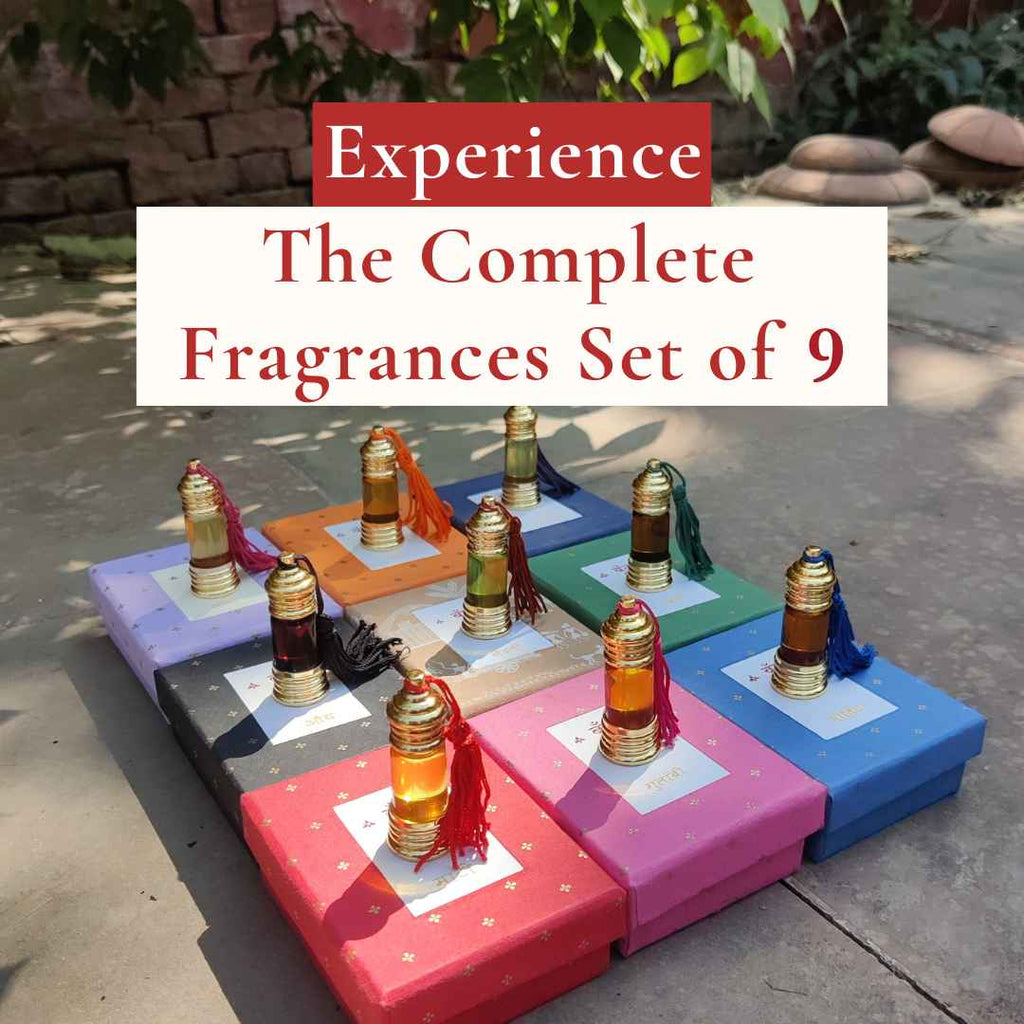 Natural Perfume Oils Set of 9