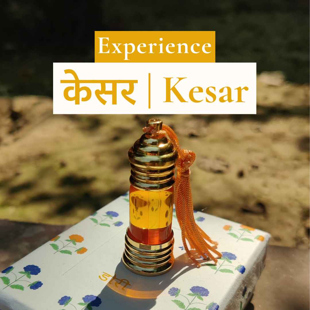 Kesar Natural Perfume Oil (Kashmiri Saffron Attar)