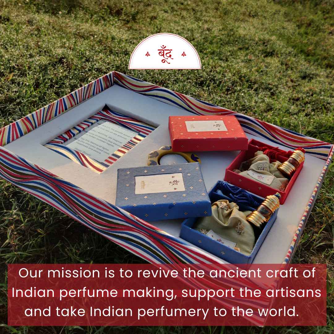 Natural Perfume Oils Gift Box
