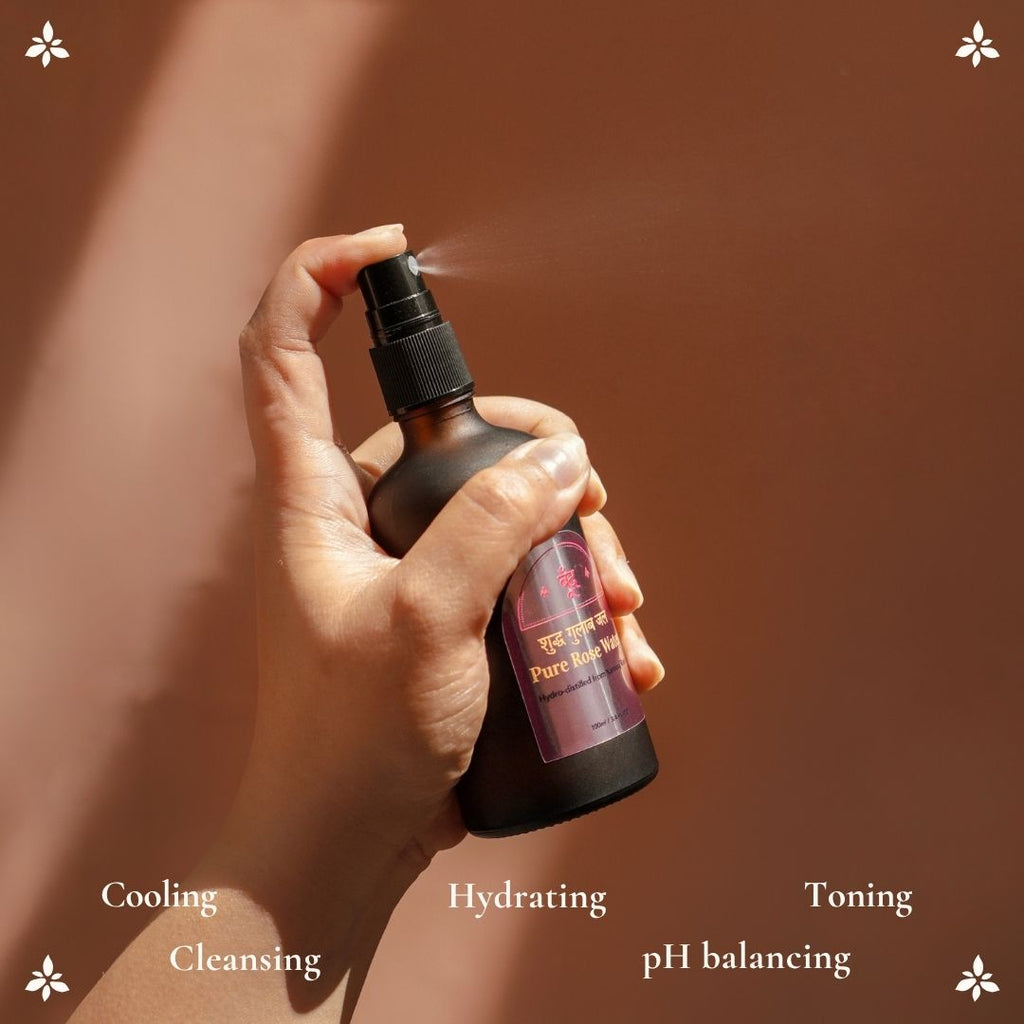 शुद्ध गुलाब जल | Pure Rose Water | 100% Natural Gulab Jal