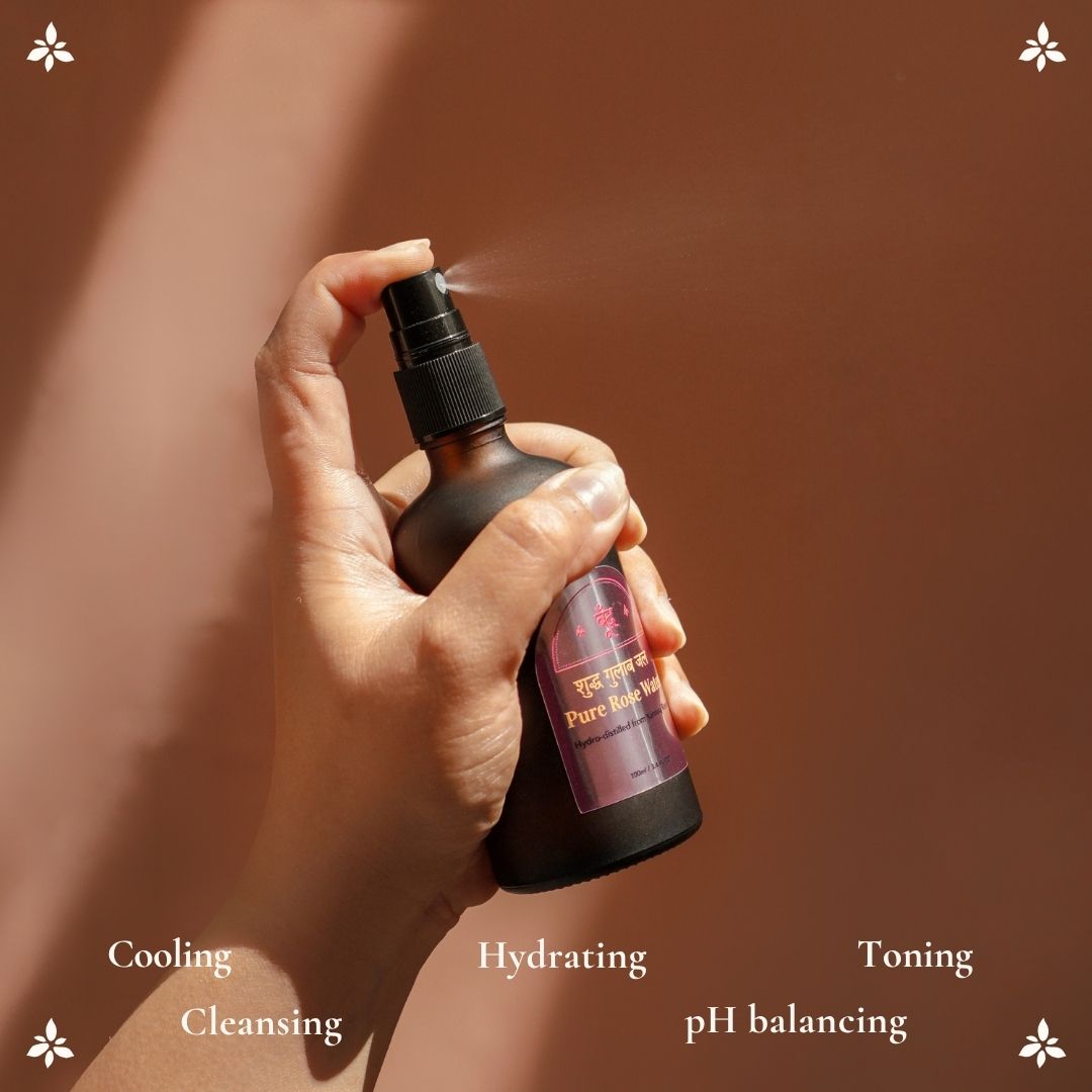 शुद्ध गुलाब जल | Pure Rose Water | 100% Natural Gulab Jal