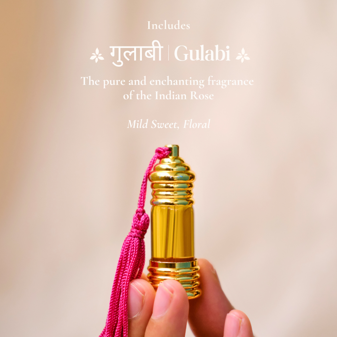 Boond Fragrances Classic Floral Natural Perfume Oils Set of 3