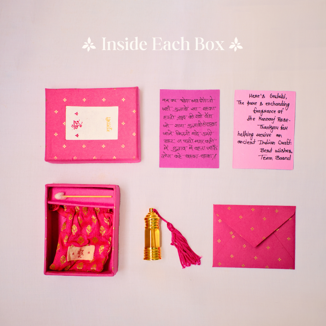 Boond Fragrances Classic Floral Natural Perfume Oils Set of 3