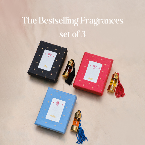 Boond Fragrances Bestselling Natural Perfume Oils Set of 3