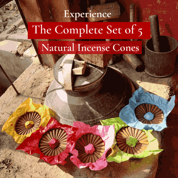 Boond Fragrances Complete Incense Cones Set of 5