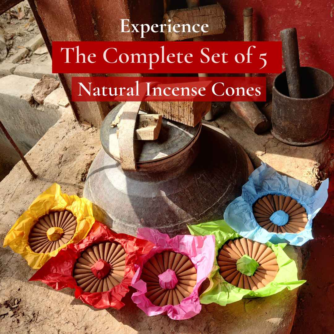 Incense Cones Set of 5