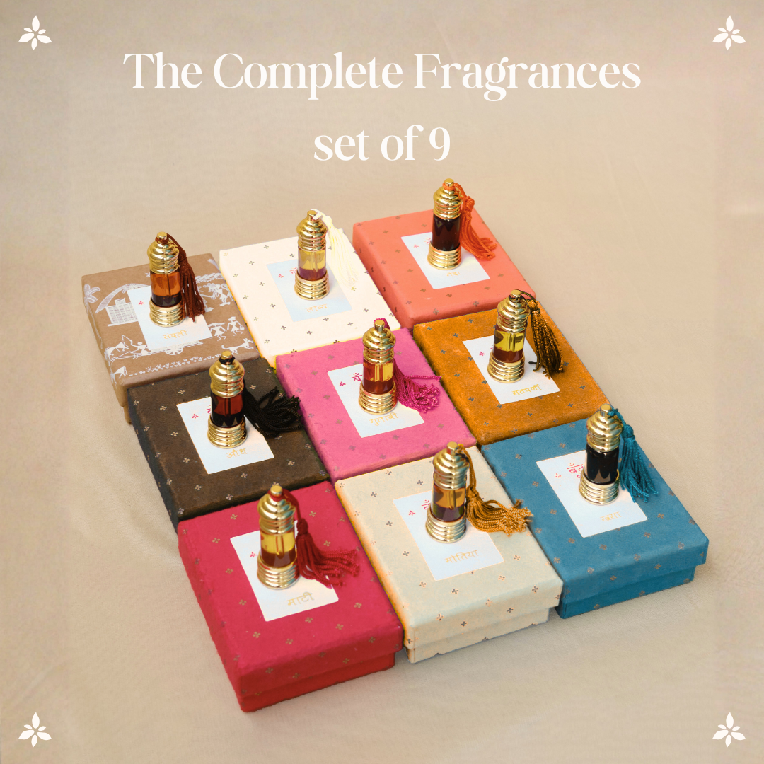 The Signature Fragrance Set of 12 Natural Perfume Oils