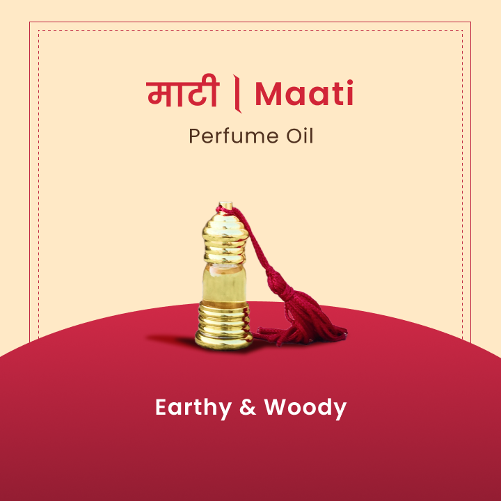 Maati Natural Perfume Oil (Petrichor Attar)