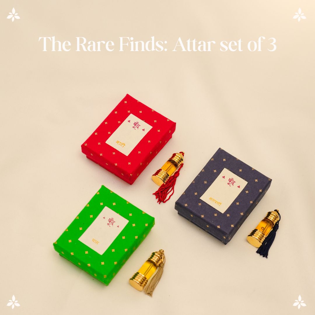Boond Fragrances The Rare Finds - Attars Set of 3