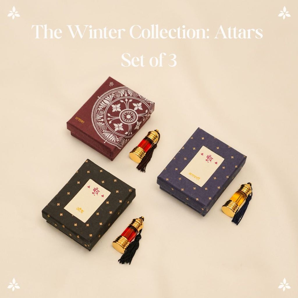 The Winter Collection: Attars Set of 3