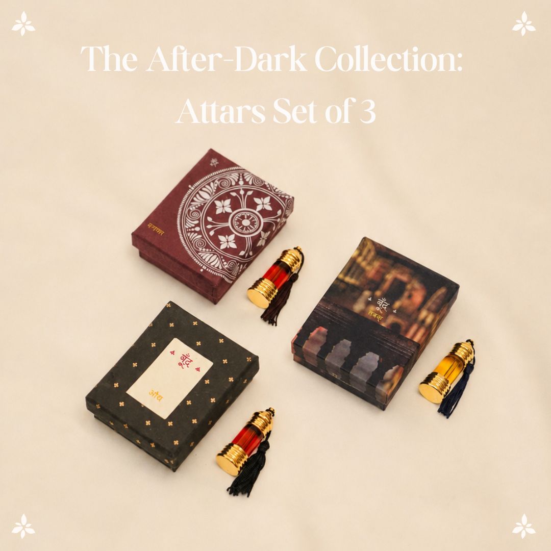 Boond Fragrances The After-Dark Collection: Attars Set of 3