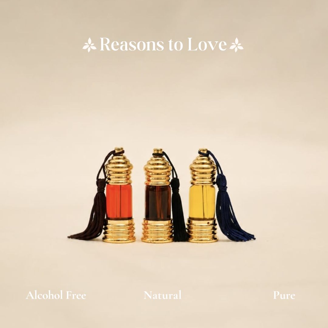 Boond Fragrances The After-Dark Collection: Attars Set of 3