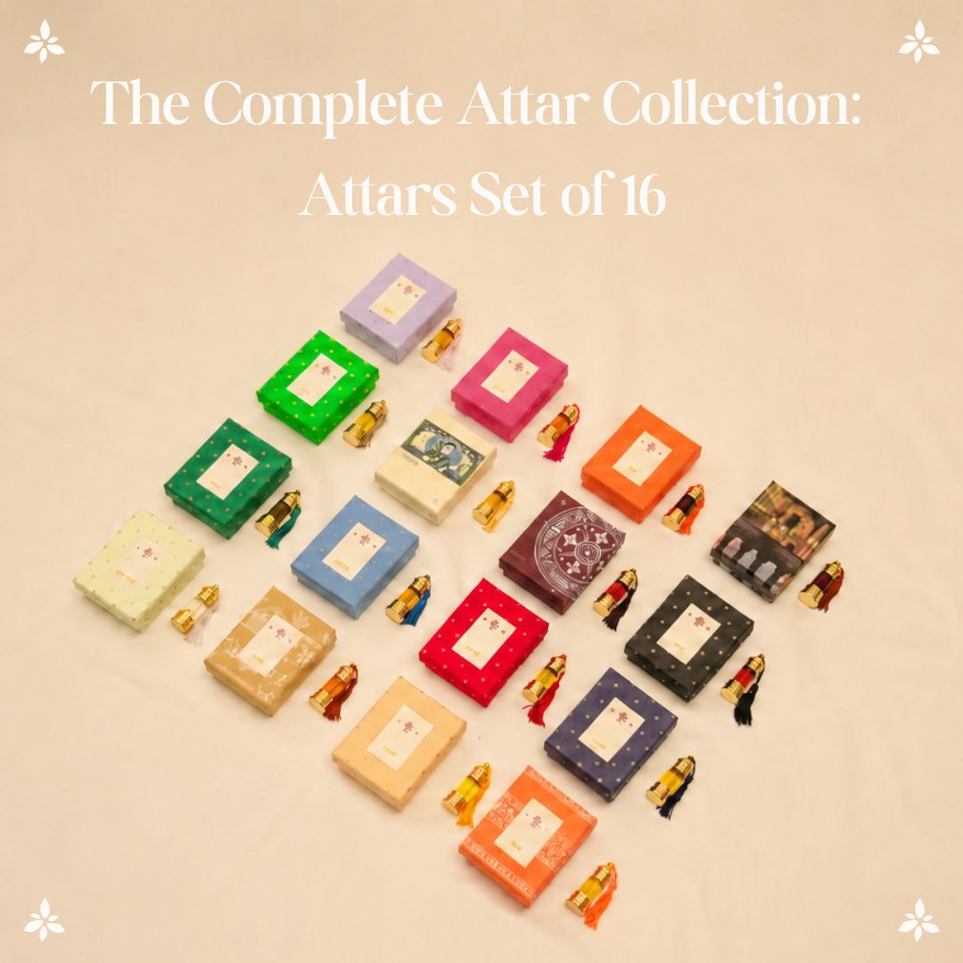 The Complete Attar Collection: Attars Set of 16