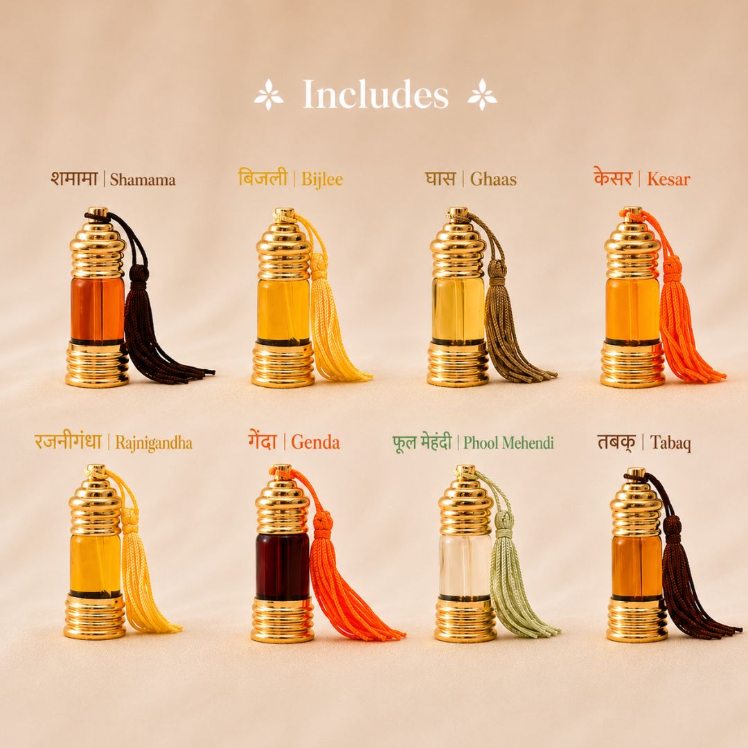 The Complete Attar Collection: Attars Set of 16
