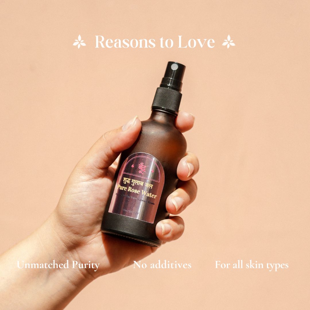 शुद्ध गुलाब जल | Pure Rose Water | 100% Natural Gulab Jal