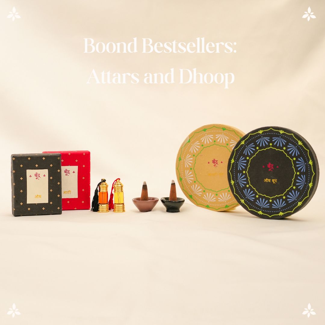 Boond Fragrances Bestsellers: Attars and Dhoop