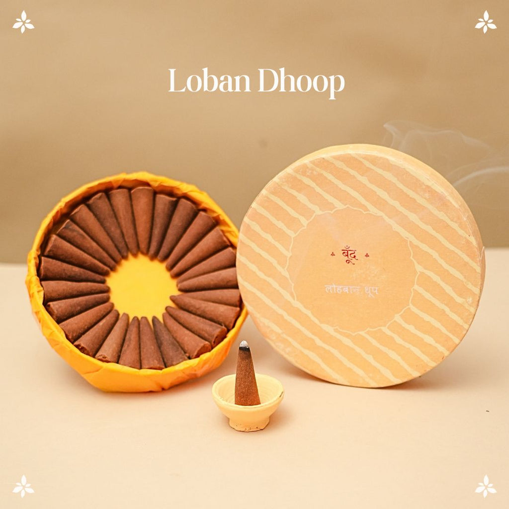 Loban Dhoop - Pure Frankincense Incense Cones