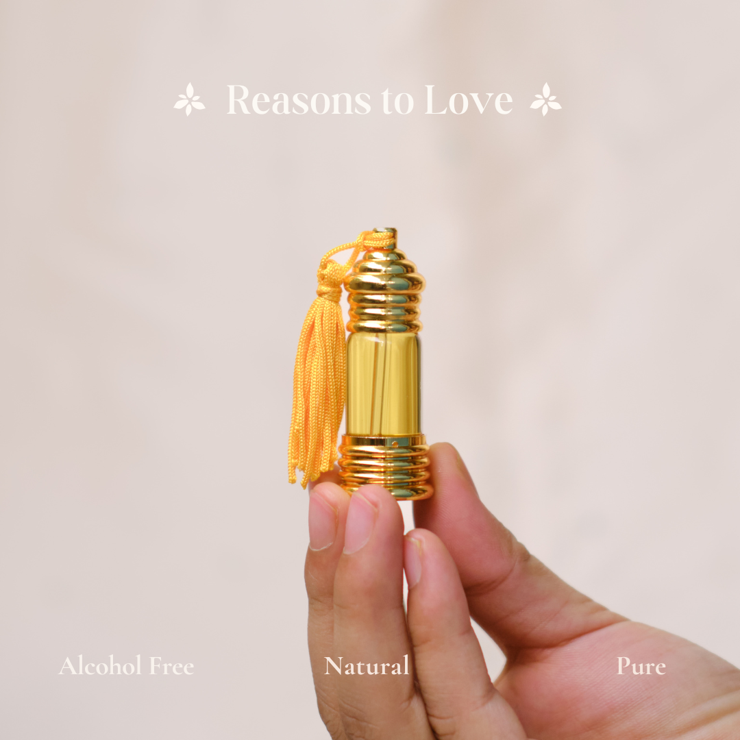 Boond Fragrances केसर | Kesar Natural Perfume Oil (Kashmiri Saffron Attar)