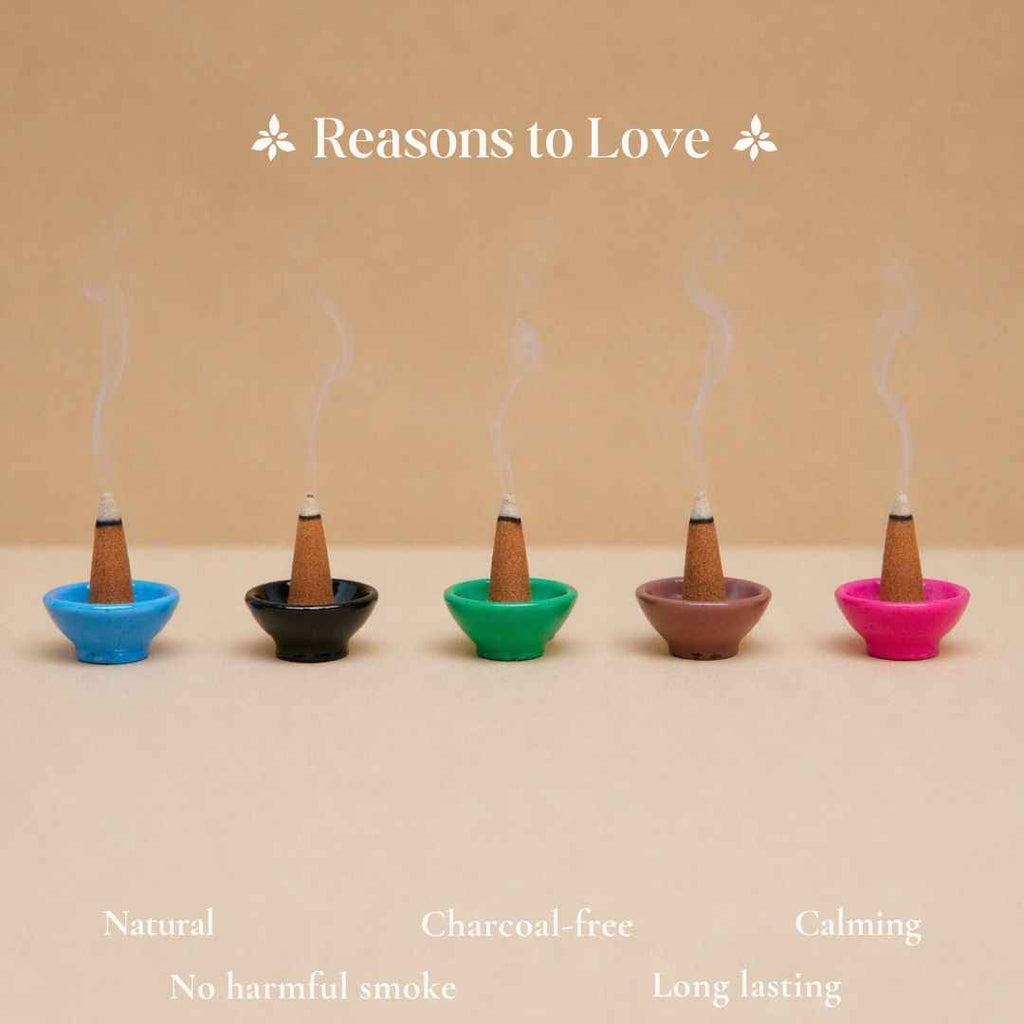 Boond Fragrances Complete Incense Cones Set of 5