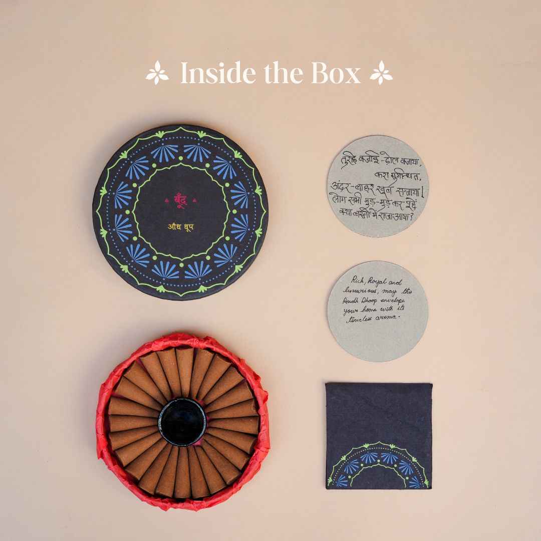 Boond Fragrances Complete Incense Cones Set of 5