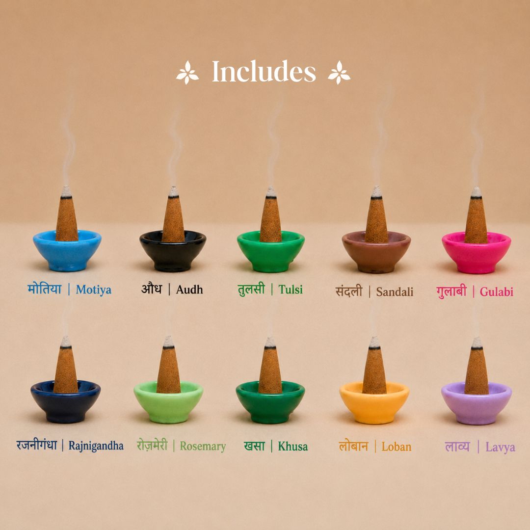 The Complete Boond Collection: Set of 16 Attars and 10 Dhoops