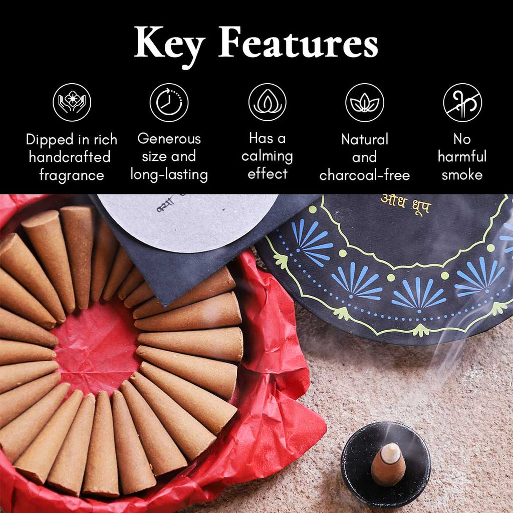 Audh Dhoop Incense Cones