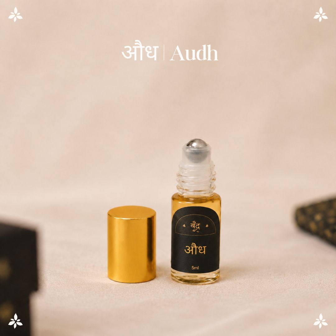 औध | Audh Natural Perfume Oil (Agarwood/Oudh Attar)