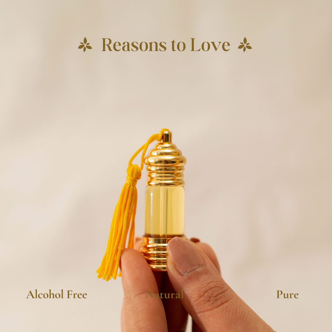 बिजली | Bijlee Natural Perfume Oil (Sevanti Flower Attar)