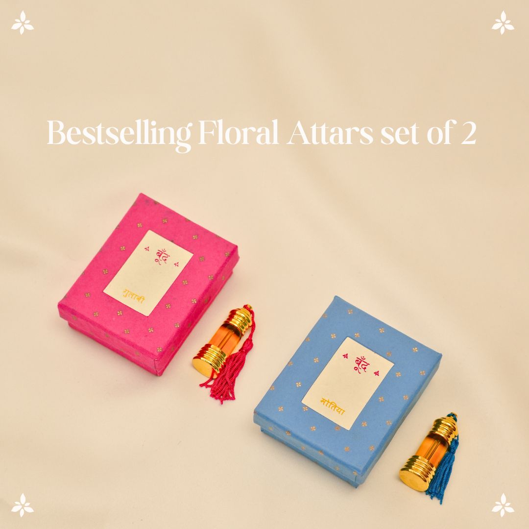 Bestselling Floral Attars Set of 2