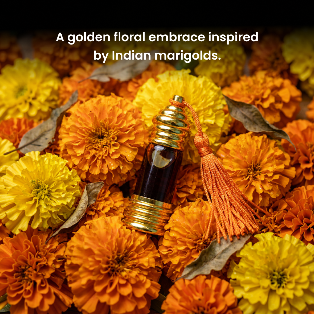 गेंदा | Genda Natural Perfume Oil (Marigold Attar)
