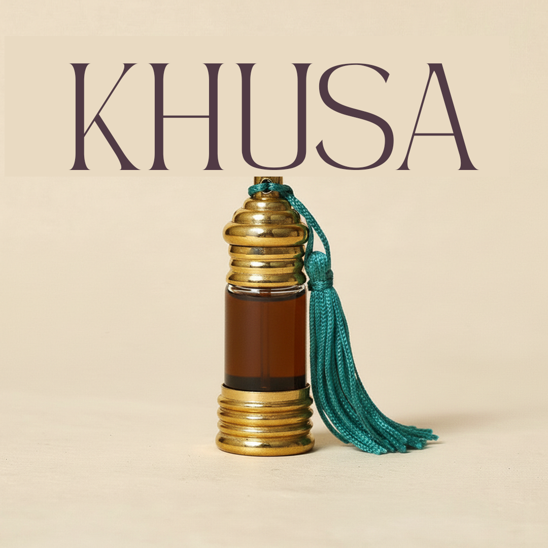 खसा | Khusa Natural Perfume Oil (Vetiver Attar)