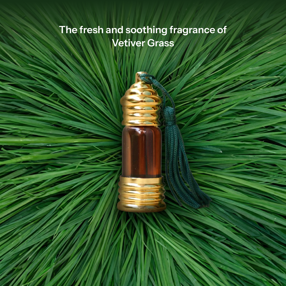 खसा | Khusa Natural Perfume Oil (Vetiver Attar)