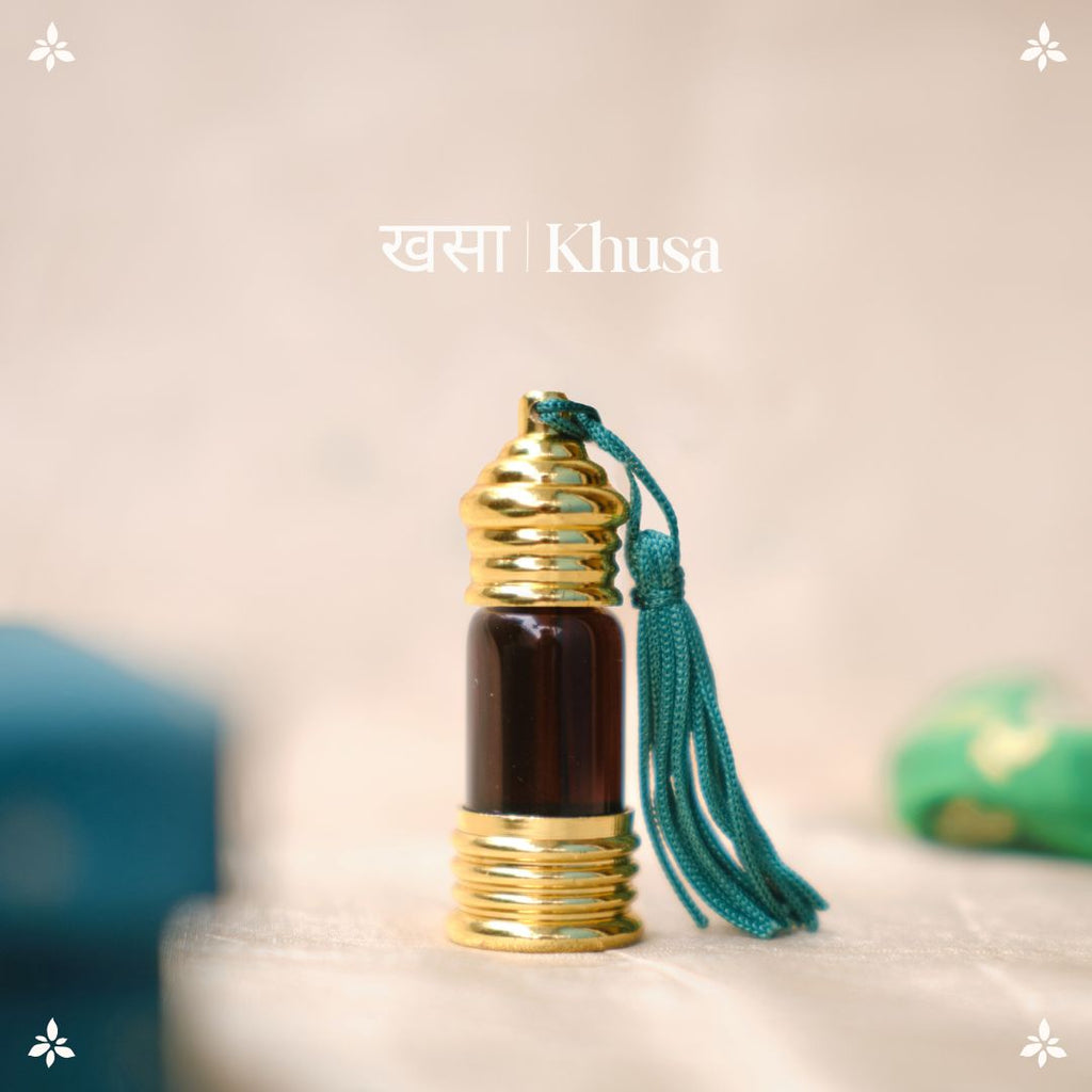 खसा | Khusa Natural Perfume Oil (Vetiver Attar)