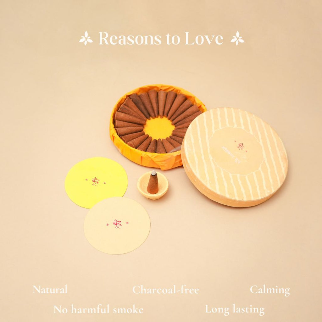 Loban Dhoop - Pure Frankincense Incense Cones