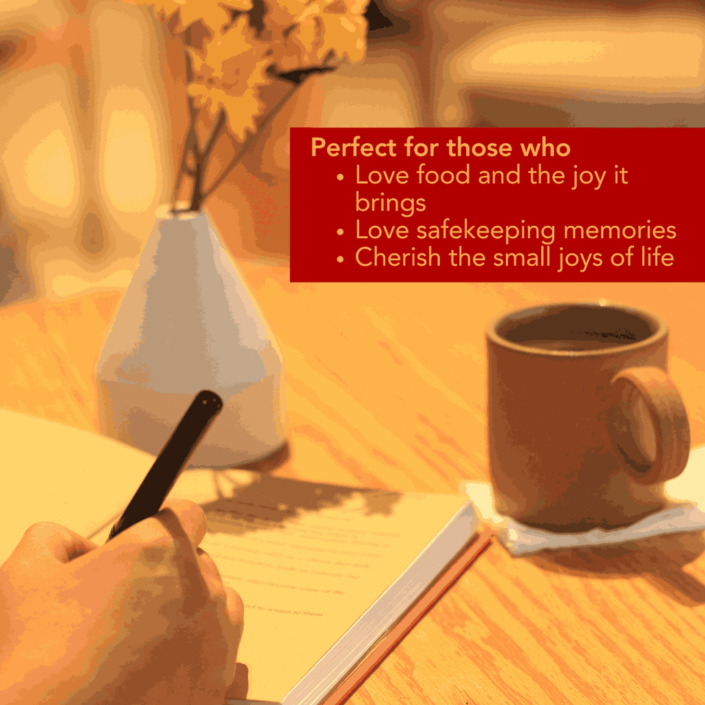 My Favourite Meals | A Journal For Your Most Memorable Meals