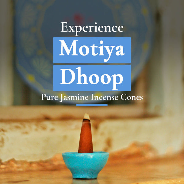 Boond Fragrances Motiya Dhoop - Pure Jasmine Incense Cones
