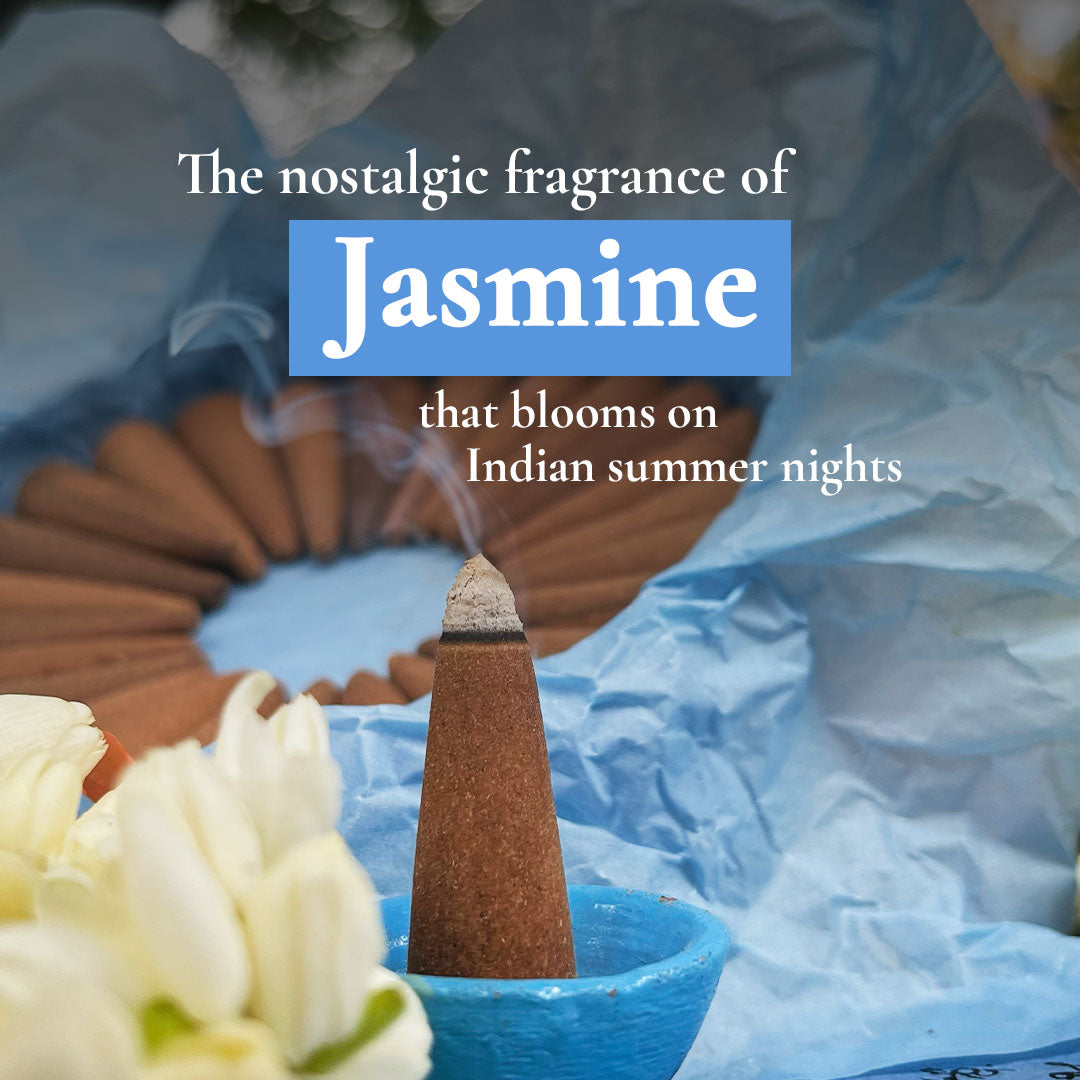 Pure Jasmine Incense Cones