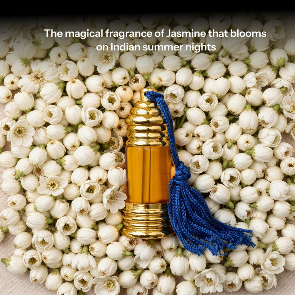 मोतिया | Motiya Natural Perfume Oil (Jasmine Attar)