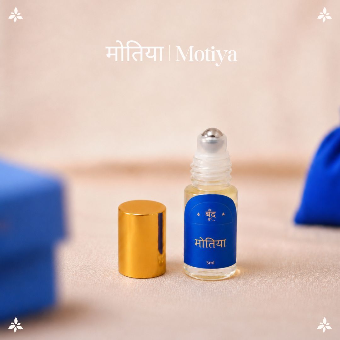 मोतिया | Motiya Natural Perfume Oil (Jasmine Attar)