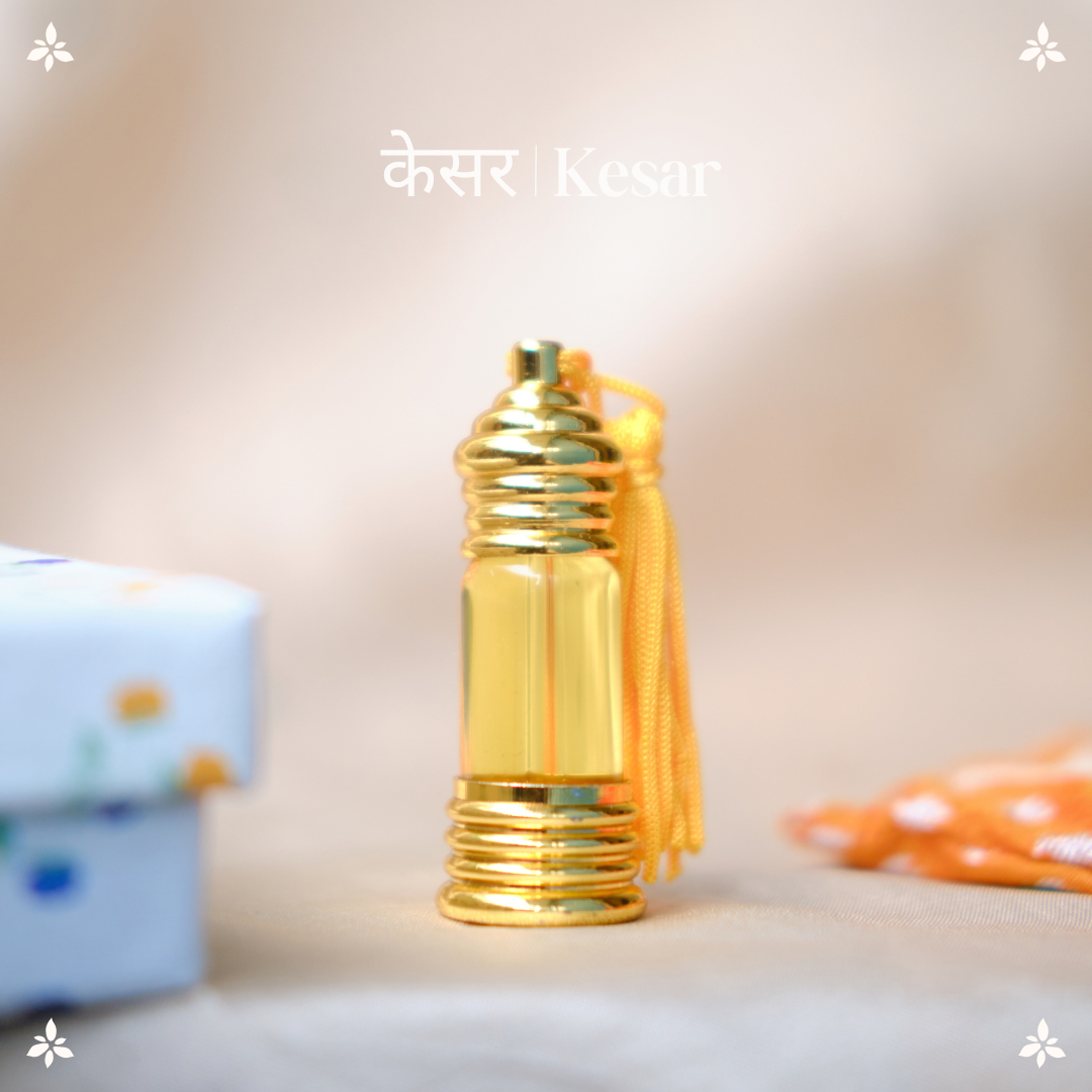 Boond Fragrances केसर | Kesar Natural Perfume Oil (Kashmiri Saffron Attar)