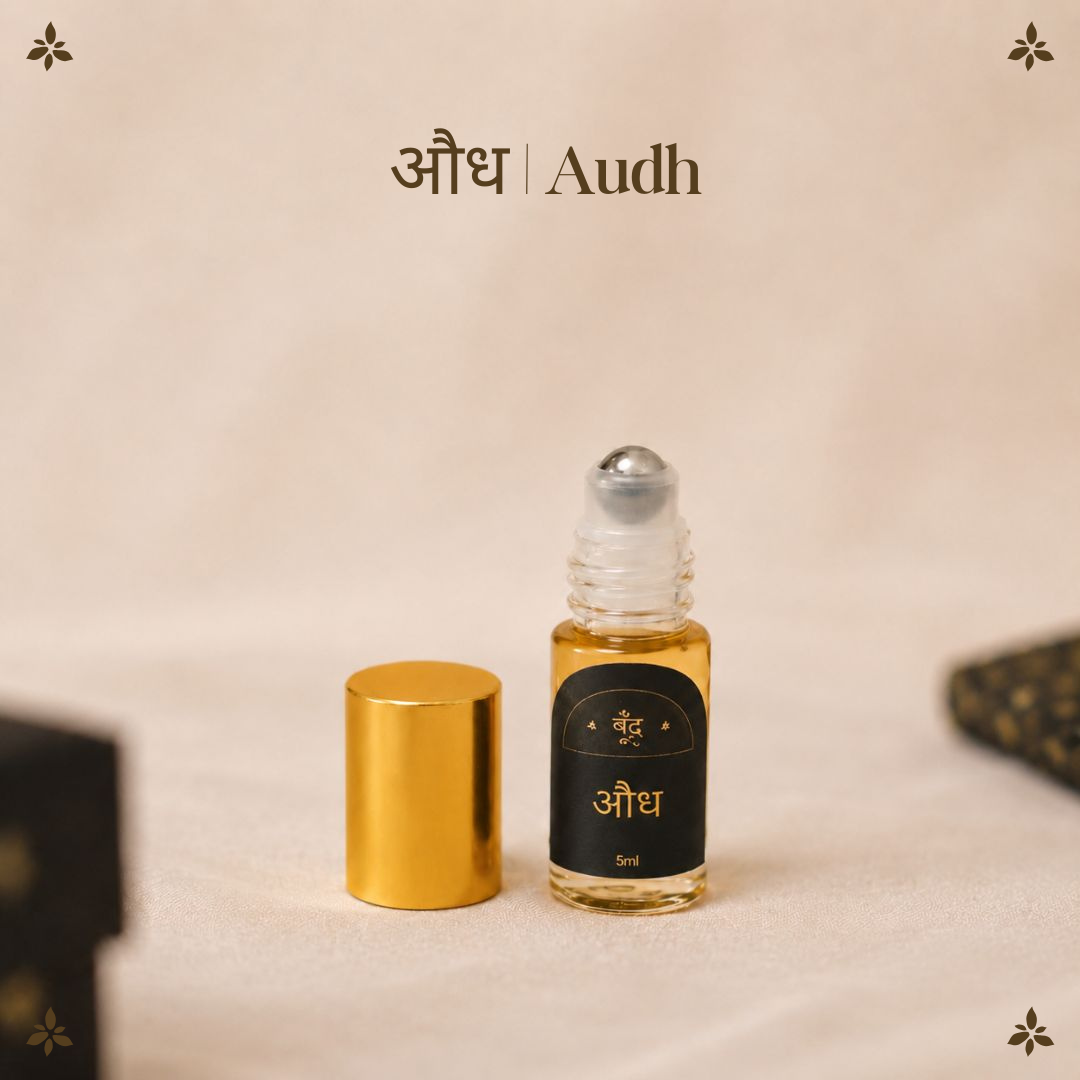 औध | Audh Natural Perfume Oil (Agarwood/Oudh Attar)