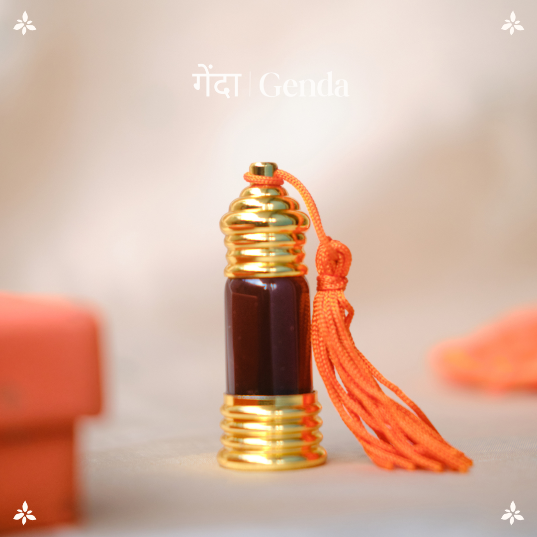 Boond Fragrances गेंदा | Genda Natural Perfume Oil (Marigold Attar)