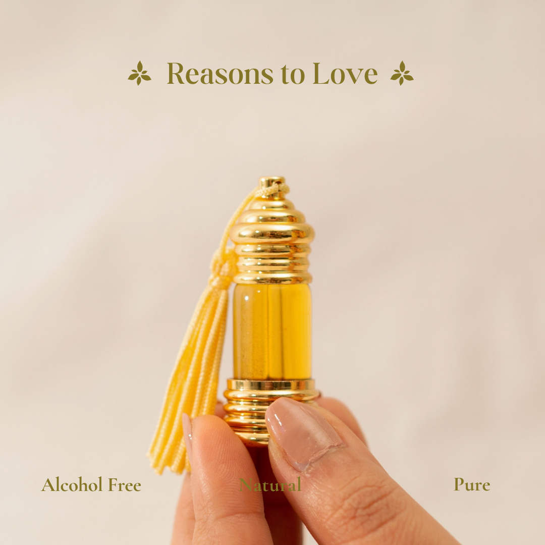 रजनीगंधा | Rajnigandha Natural Perfume Oil (Tuberose Attar)