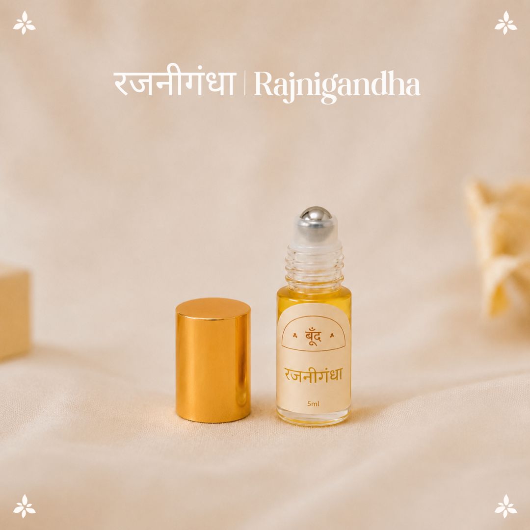 रजनीगंधा | Rajnigandha Natural Perfume Oil (Tuberose Attar)