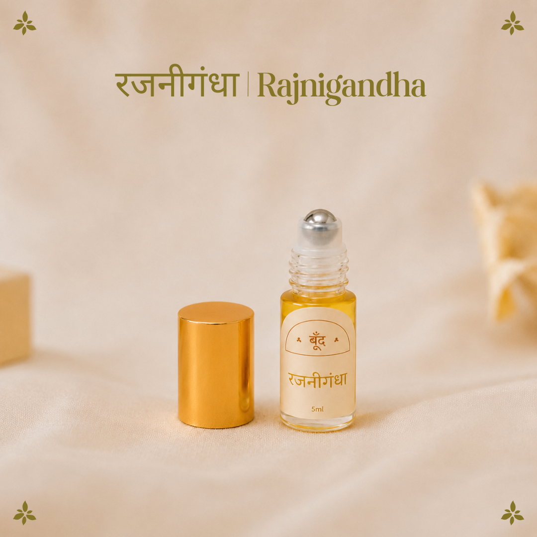 रजनीगंधा | Rajnigandha Natural Perfume Oil (Tuberose Attar)