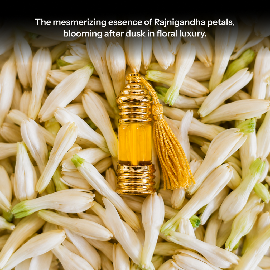 रजनीगंधा | Rajnigandha Natural Perfume Oil (Tuberose Attar)
