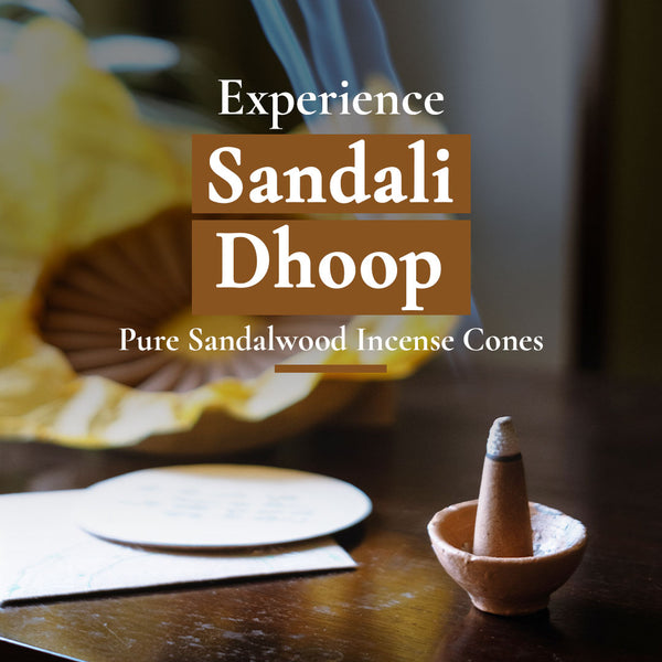 Boond Fragrances Sandali Dhoop - Pure Sandalwood Incense Cones