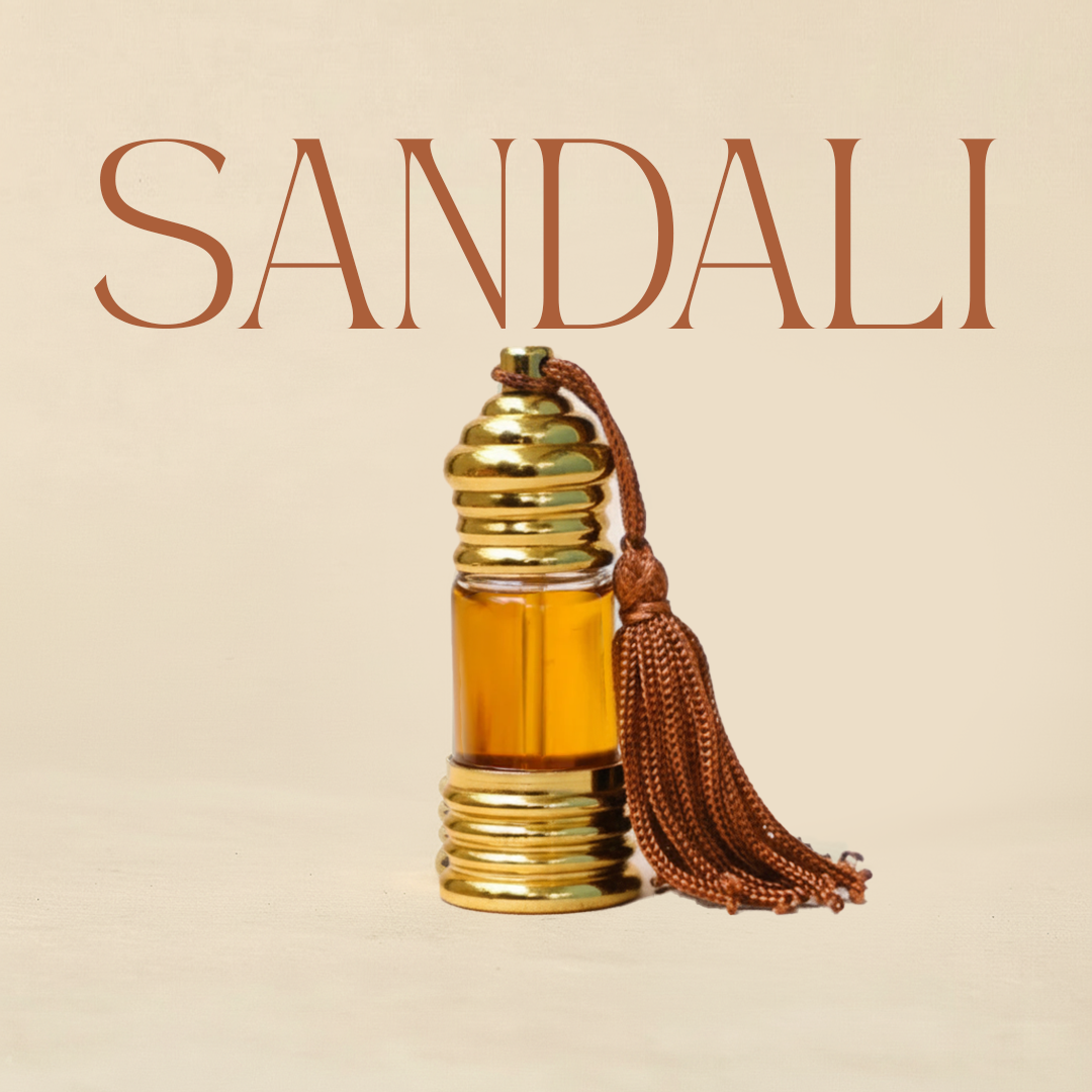 संदली | Sandali Natural Perfume Oil (Sandalwood Attar)